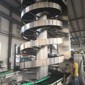China Chain Spiral Conveyor na May Roller Conveyor