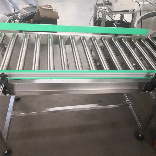 China Chain Spiral Conveyor With Roller Conveyor